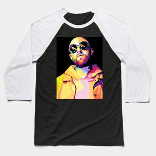 Mac Miller Pop Art Baseball T-Shirt